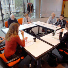 Sitzung des AK Patenschaften. Foto: Stefan Braunsmann