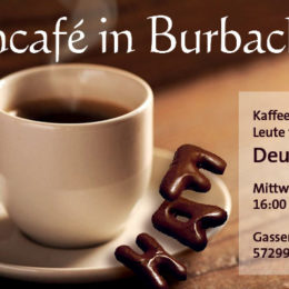Flyer Sprachcafé Burbach