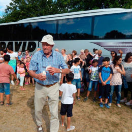 Ausflug mit Familien. Foto: Reiner Vollmann